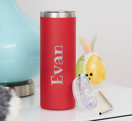 600ml Red Personalized Tumbler