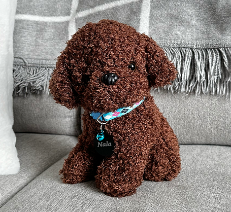 Personalized Plush Dog - Brown