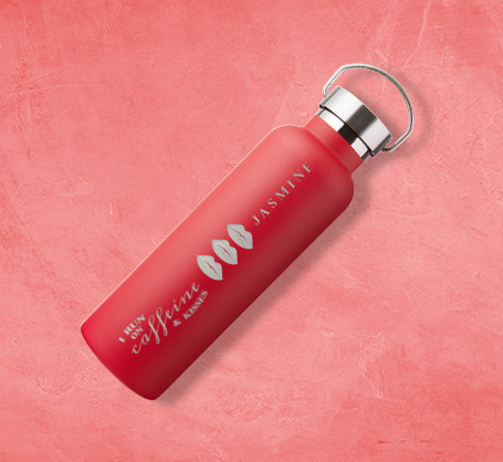 750ml Red Personalized Bottle 